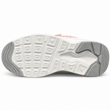 Remex Girls Sneakers In White & Silver