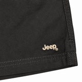 Jeep Mens 12cm Basic Rugby Shorts In Black