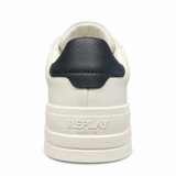 Replay Mens Evan Class Shoes In White Black