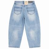 Polo Womens Jessie Barrel Leg Jeans In Light Wash