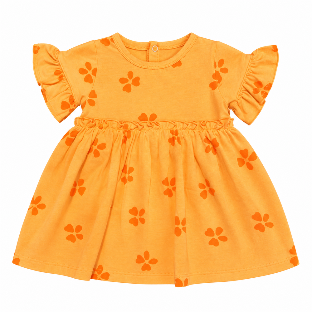Mother's Choice Infant Girls Dress Set In Orange