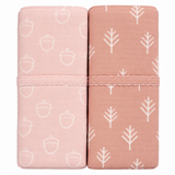 Mother's Choice Boys 2 Pack  Bamboo Wraps In Pink