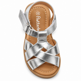 Flutterby Girls Ariel 2 Infants Shoes In Silver