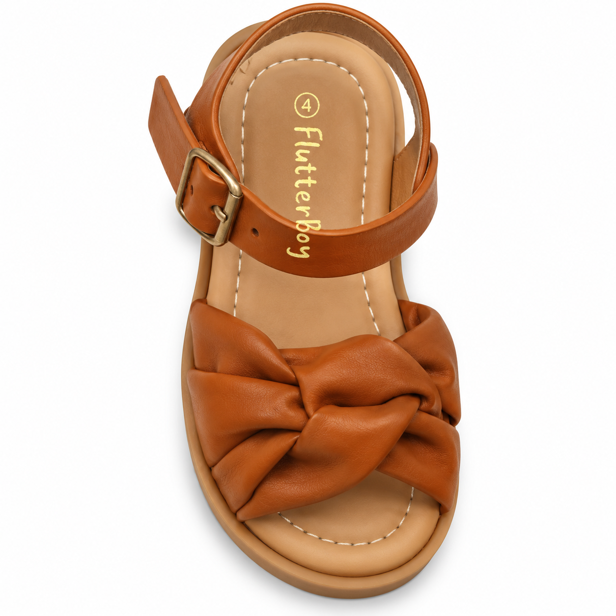 Flutterby Girls Ariel 1 Infants Shoes In Tan