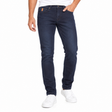 Zerga Mens Dh Jeans In Black & Blue
