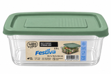 Festiva Square Storage Box In Green