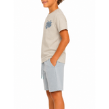 Polo Boys Clive Printed T-Shirt In Light Stone