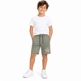 Polo Boys Jabulani Printed Shorts In Thyme