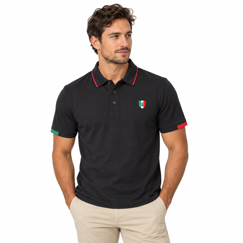 Loreti Mens Leone Golfer In Black