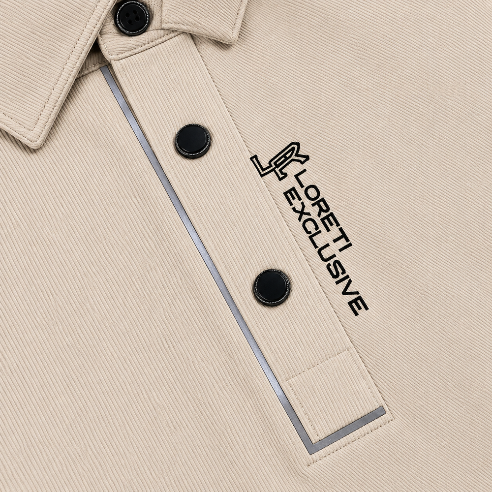 Loreti Mens Cigaro Golfer In Khaki