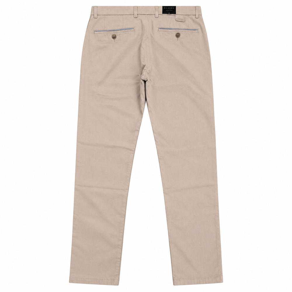 Bugatti Mens  4220 Casual Trousers In Taupe