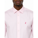 Polo Mens Yd Stripe Shirt In Pink