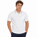 Ben Sherman Mens Benjamin Golfer In White