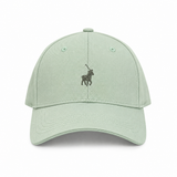 Polo Unisex  6 Panel Peak Cap In Green