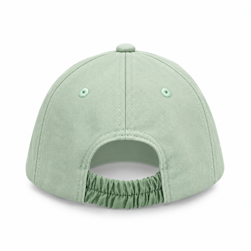 Polo Unisex  6 Panel Peak Cap In Green