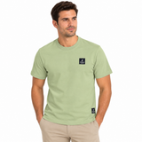 Polo Mens Overdyed Logo T-Shirt In Green