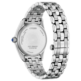 Citizen Womens Eco Drive Stainless Steel Watch In Silver/Pearl Dial