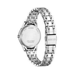 Citizen Ladies Eco Drive Watch In Silver
