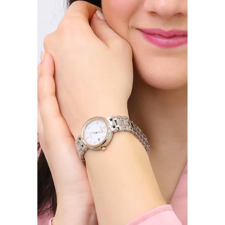 Citizen Ladies Eco-Drive Rose Gold /Stainless steel Mop