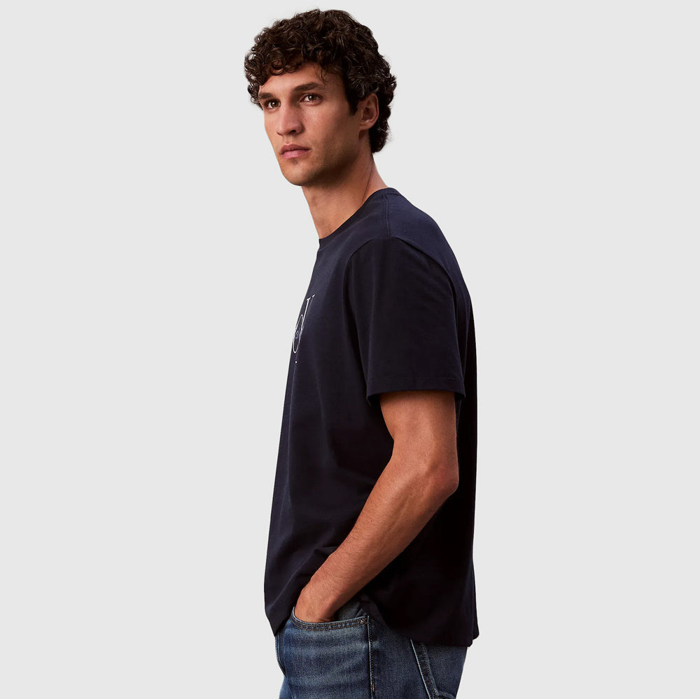 Calvin Klein Mens Hero Monologo T-Shirt In Black