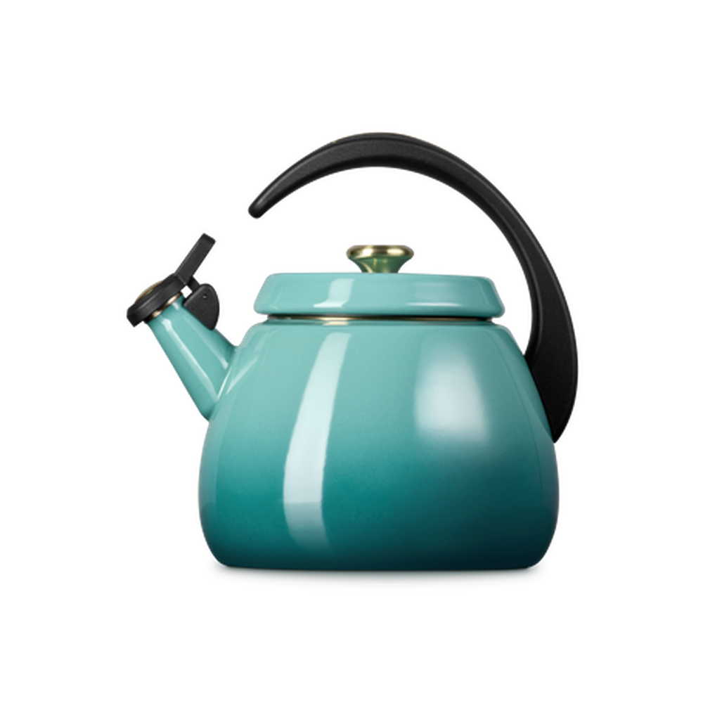 Le Creuset Clouch Kettle In Rivera Blue