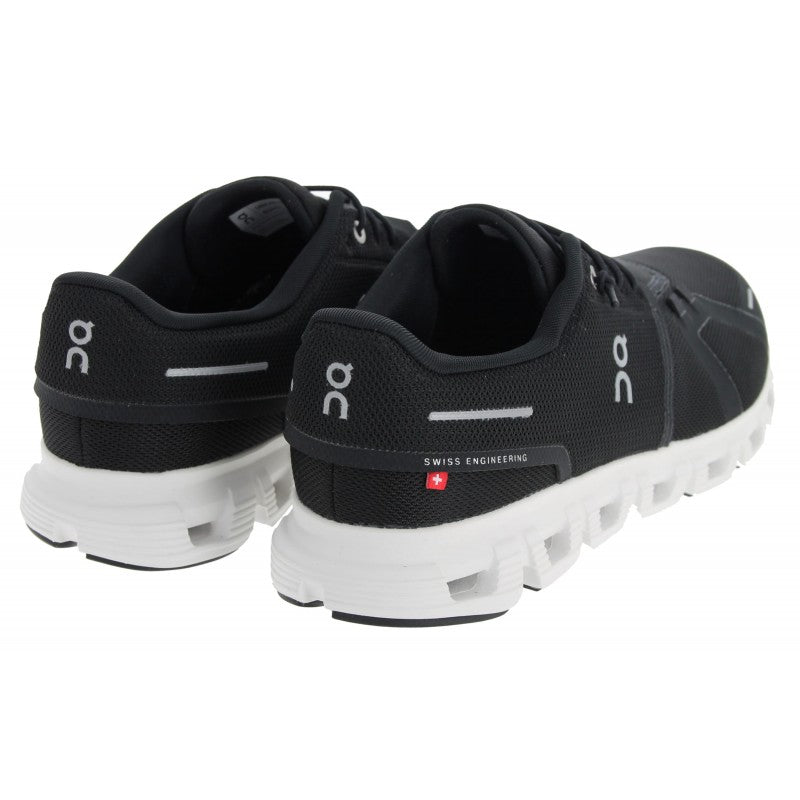 On Mens Cloud 6.0 Shoes In Black And White
