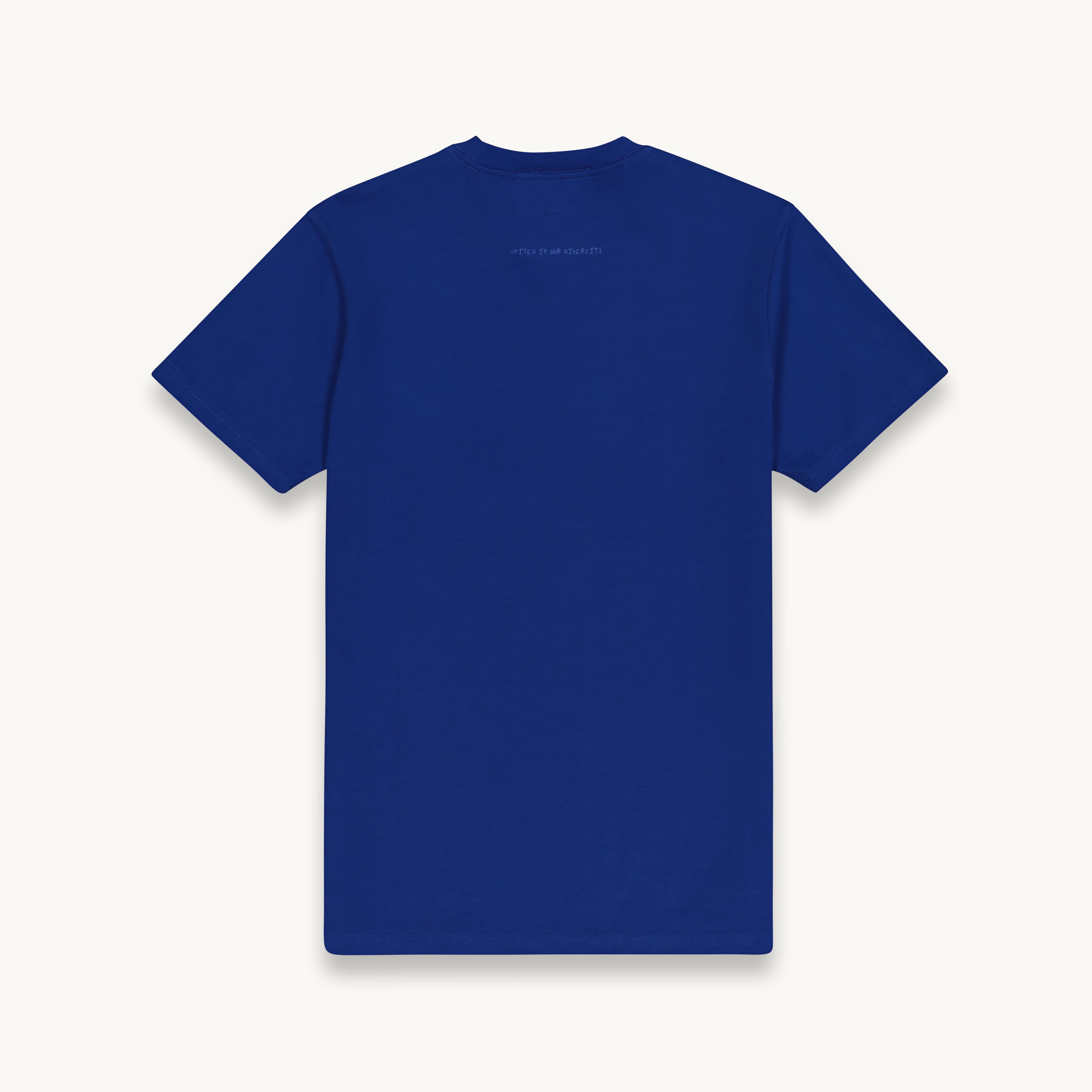 Tshepo Thina Abantu T-Shirt Cobalt