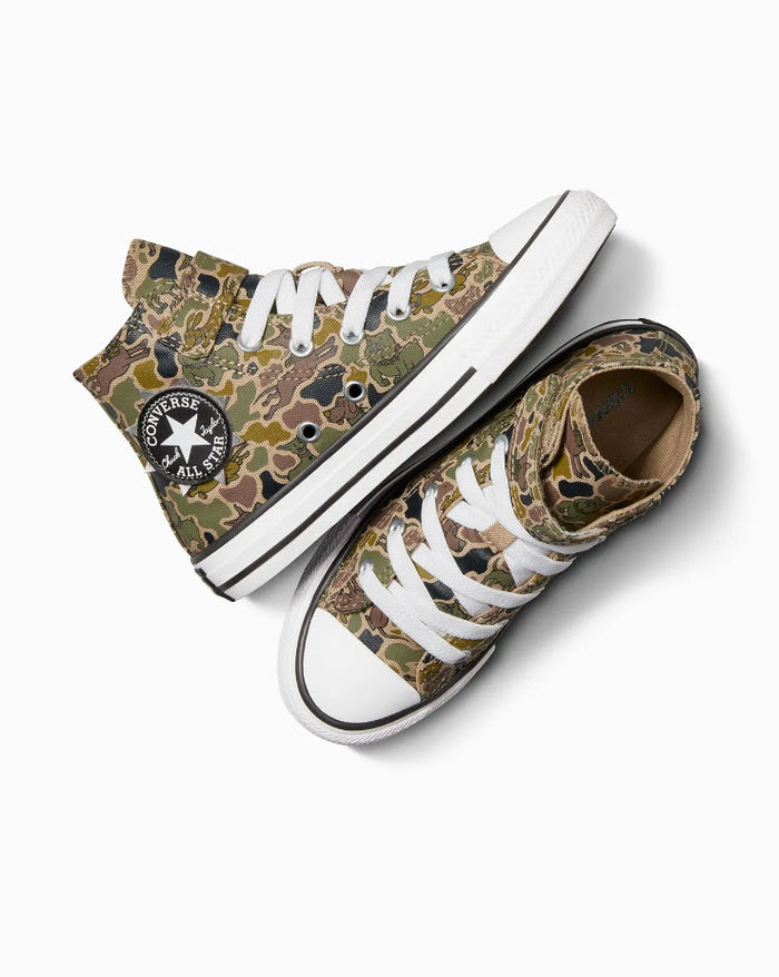 Converse Boys V1 Canine Shoes In Camo