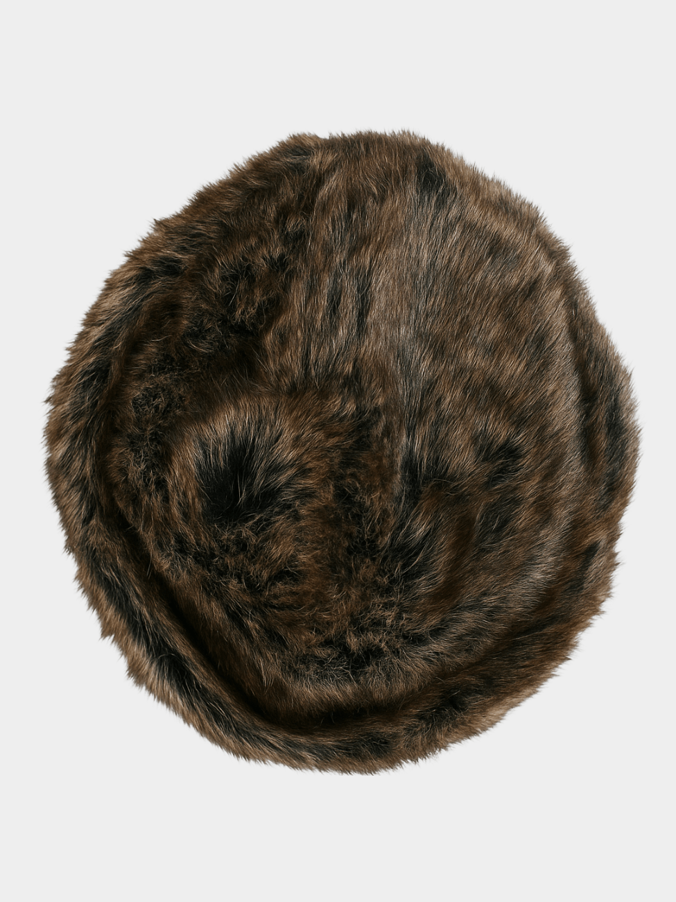 Ben Sherman Mens Cossack Faux Fur Hat In Brown