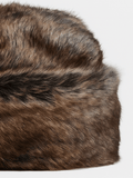 Ben Sherman Mens Cossack Faux Fur Hat In Brown