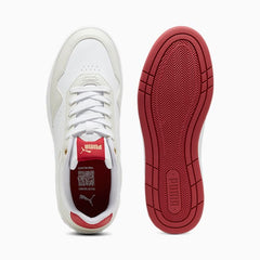 Puma 39501803 Mens Court Classic Shoes White Red