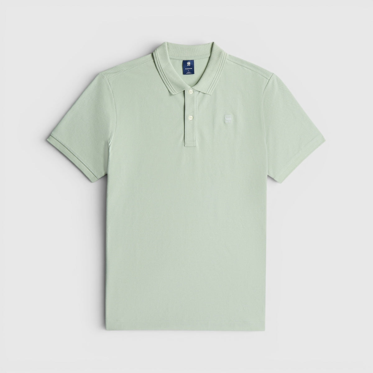 G-Star Raw Mens Dunda Slim Golfer In Pale Green
