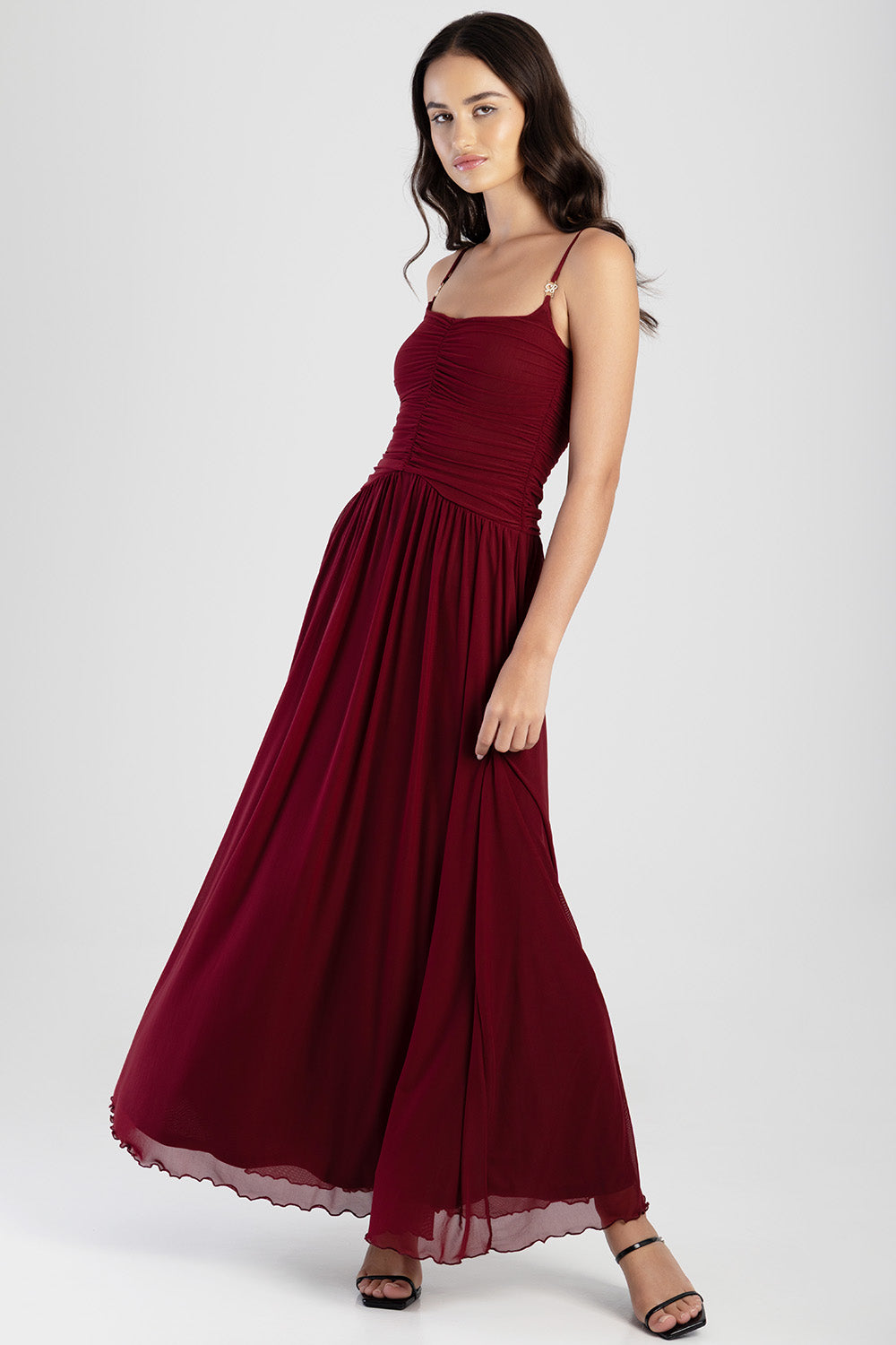 Sissyboy Womens Sweet Escape Dress In Burgandy