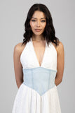 Sissy Boy Roxanne Midi dress In Light Vintage