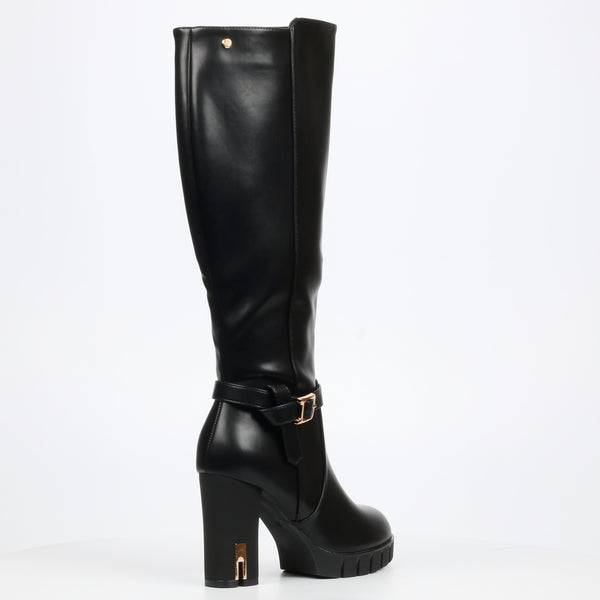 Miss Black Ladies darling 11 Boots In Black