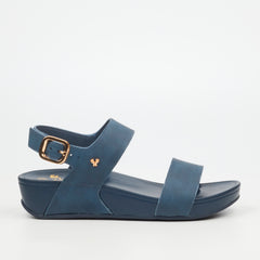 Butterfly Feet Ladies Daya 5 Navy Sandals