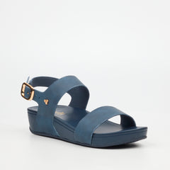 Butterfly Feet Ladies Daya 5 Navy Sandals