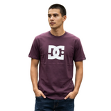 DC Shoes Mens Dc Star Short Sleeves T-Shirt In Purple