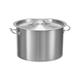 Dusseldorf Stainless Steel Large Catering Pot in Silver