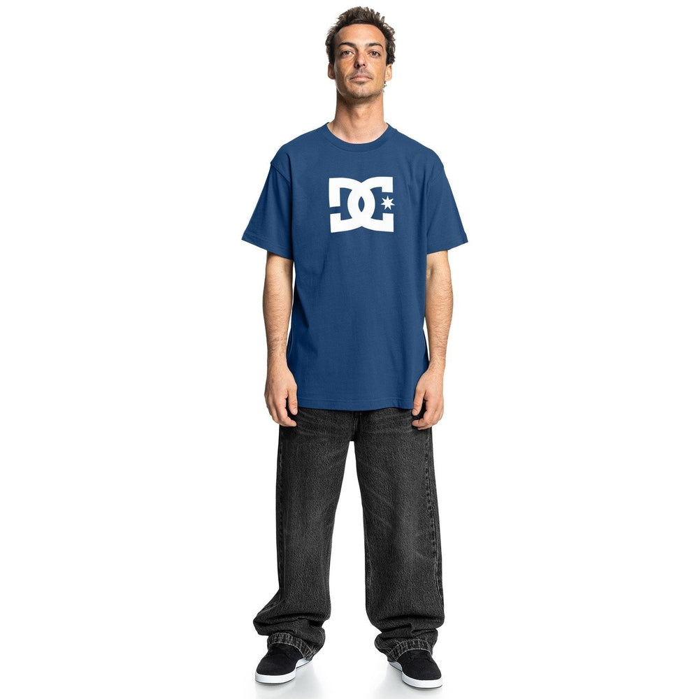 DC Shoes Mens Dc Star Short Sleeves T-Shirt In Blue