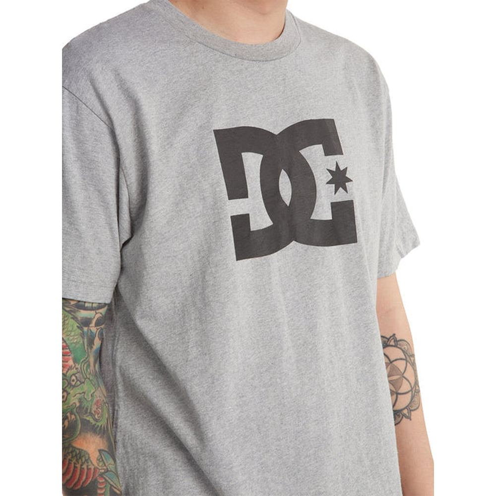 DC Shoes Star Short Sleeve T-Shirt  In Heather Grey