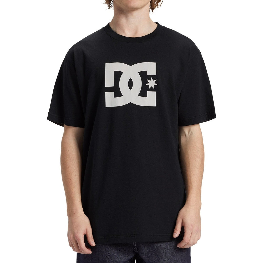 DC Shoes Mens DC Star Short Sleeves T-Shirt In Black