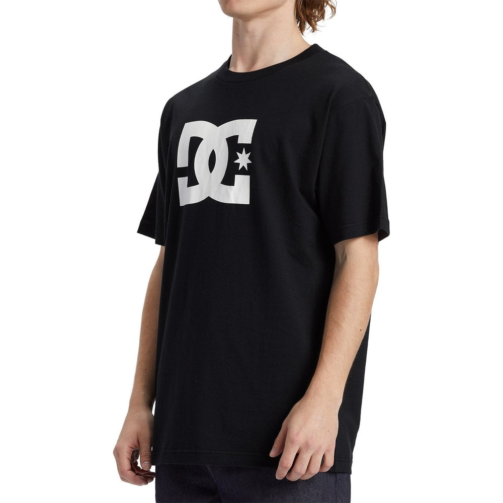 DC Shoes Mens DC Star Short Sleeves T-Shirt In Black