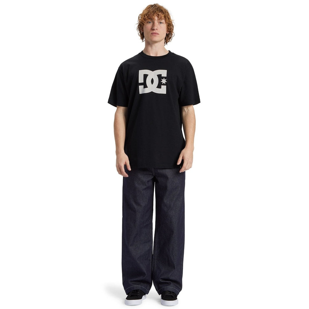 DC Shoes Mens DC Star Short Sleeves T-Shirt In Black
