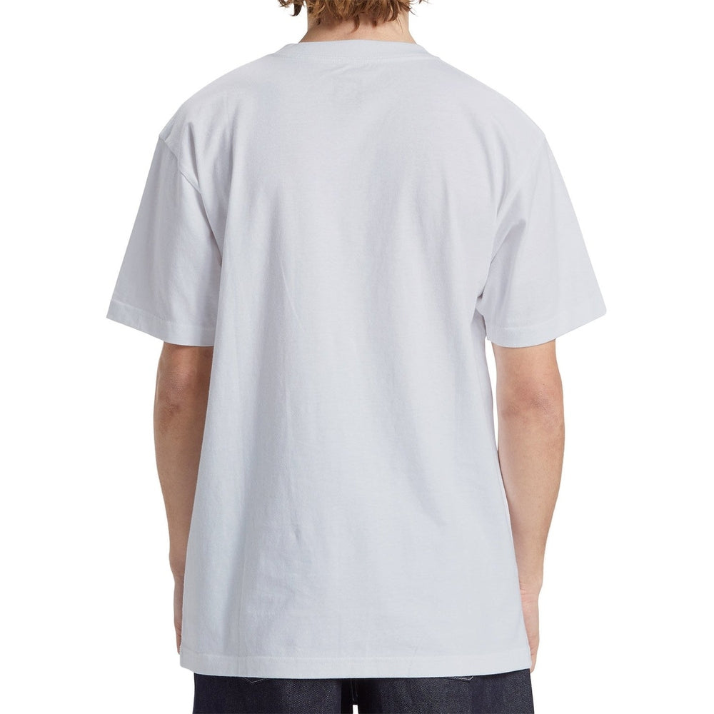DC Shoes Star Short Sleeve T-Shirt In Black And White