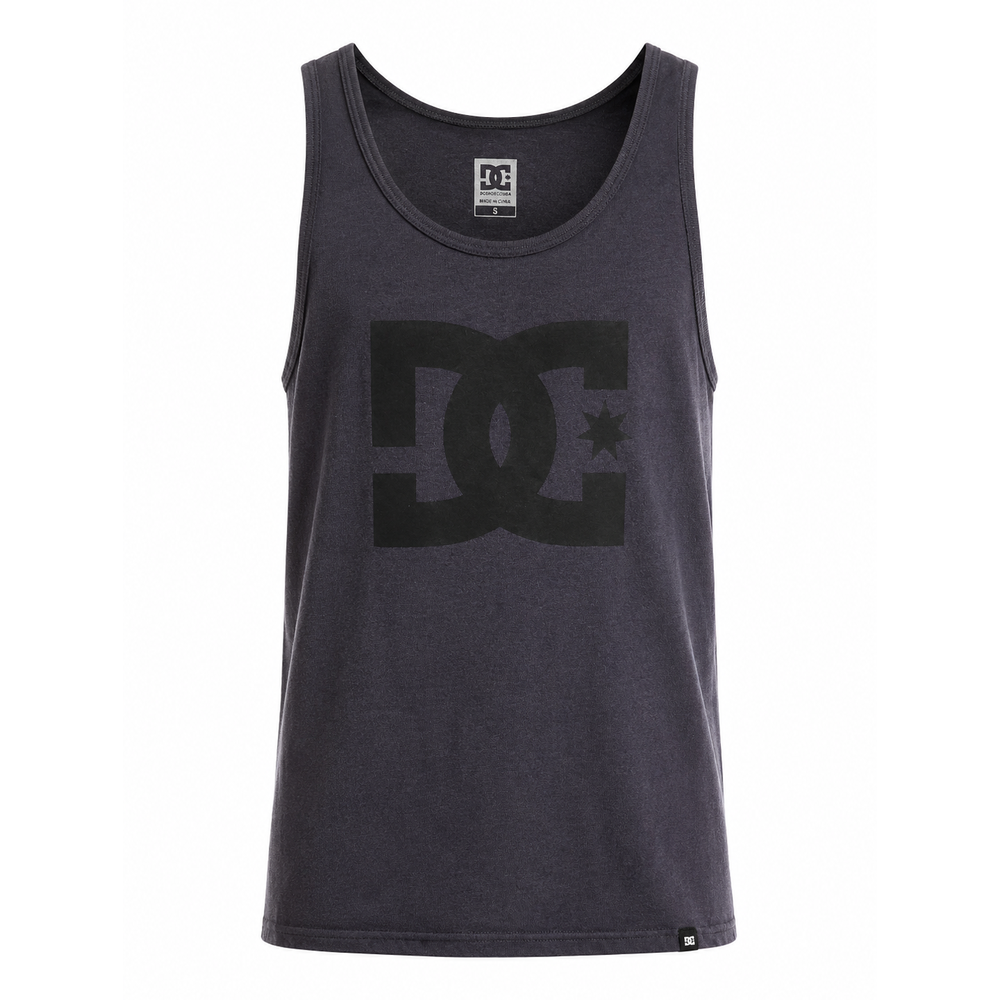 DC Shoes Star Tank Top In Charcoal