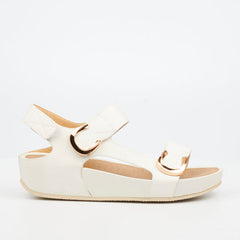 Butterfly Feet Ladies Delia 11 White Shoes