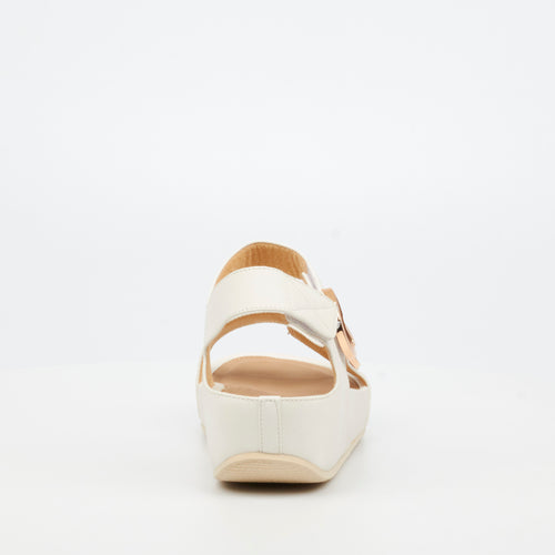 Butterfly Feet Ladies Delia 11 White Shoes