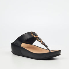 Butterfly Feet Ladies Black Delia 13 Shoes