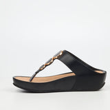 Butterfly Feet Ladies Black Delia 13 Shoes